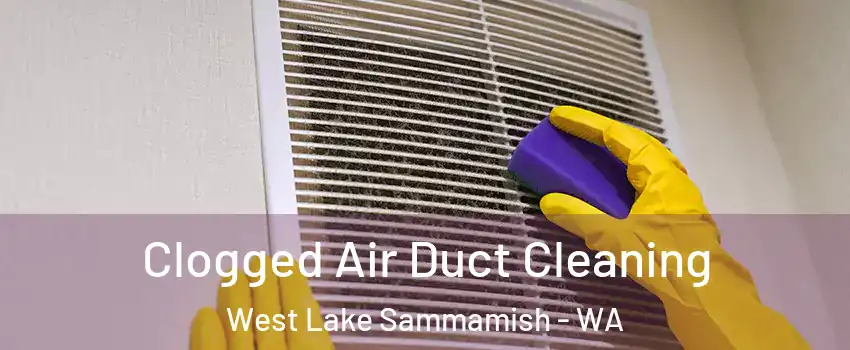 Clogged Air Duct Cleaning West Lake Sammamish - WA