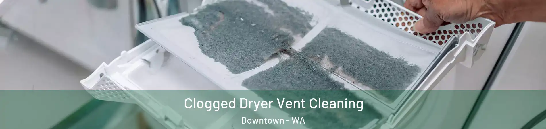 Clogged Dryer Vent Cleaning Downtown - WA