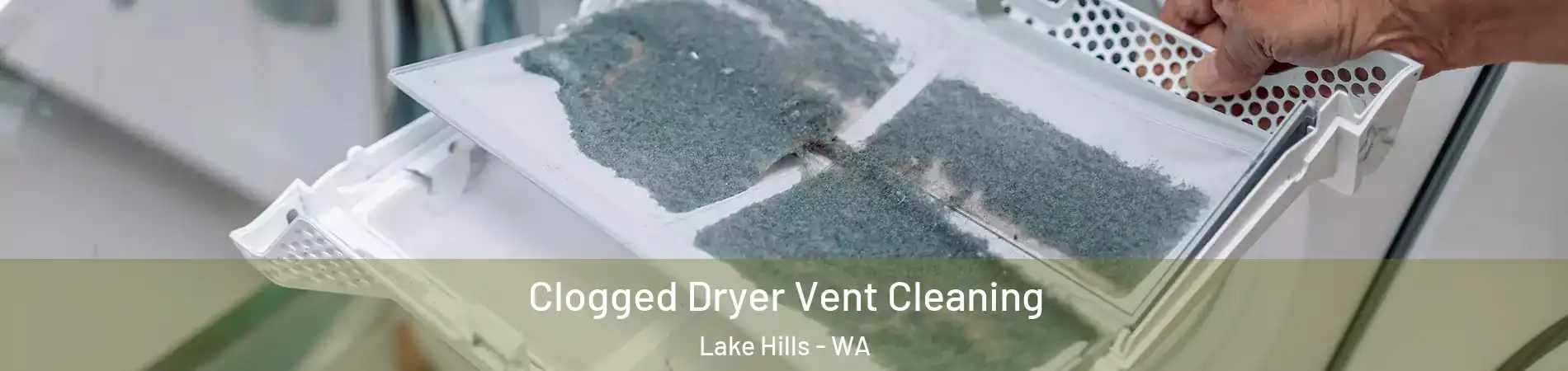 Clogged Dryer Vent Cleaning Lake Hills - WA