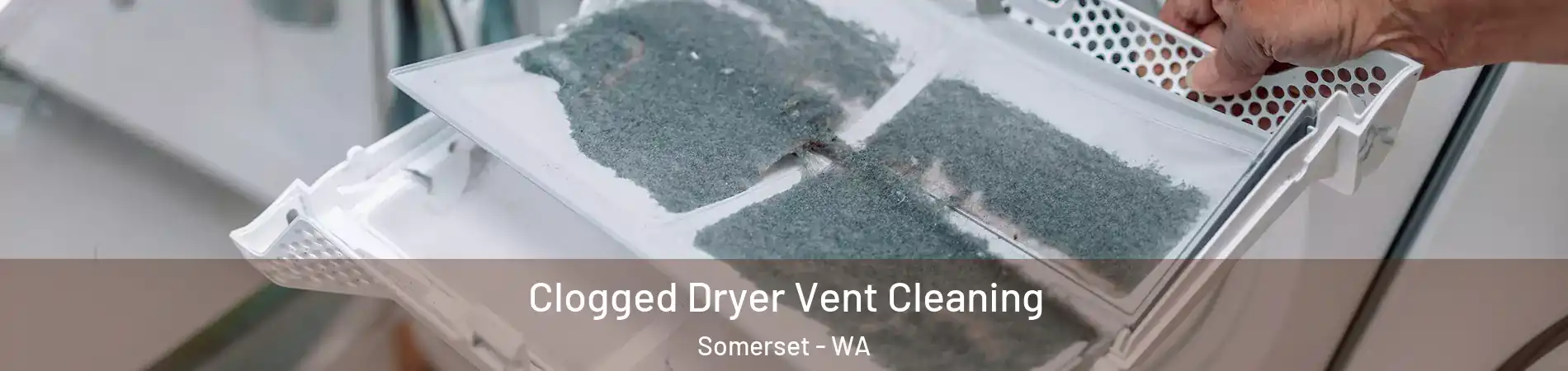 Clogged Dryer Vent Cleaning Somerset - WA