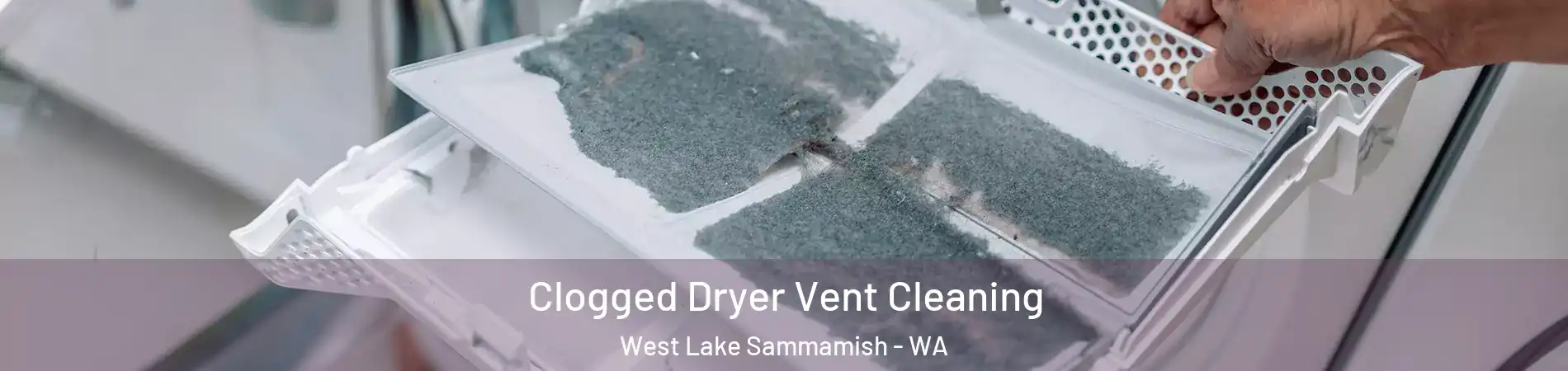 Clogged Dryer Vent Cleaning West Lake Sammamish - WA