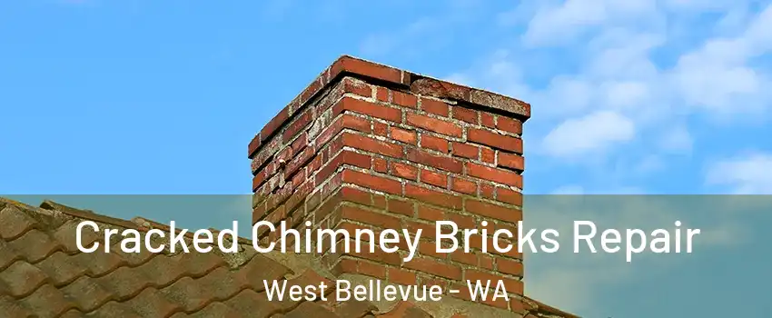 Cracked Chimney Bricks Repair West Bellevue - WA