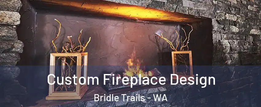 Custom Fireplace Design Bridle Trails - WA