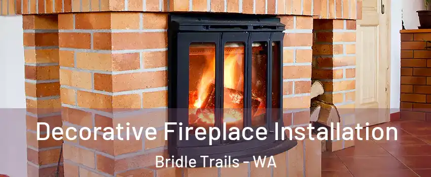 Decorative Fireplace Installation Bridle Trails - WA