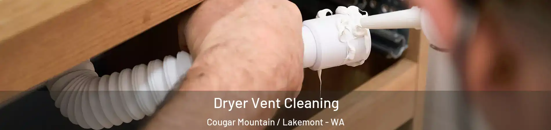 Dryer Vent Cleaning Cougar Mountain / Lakemont - WA