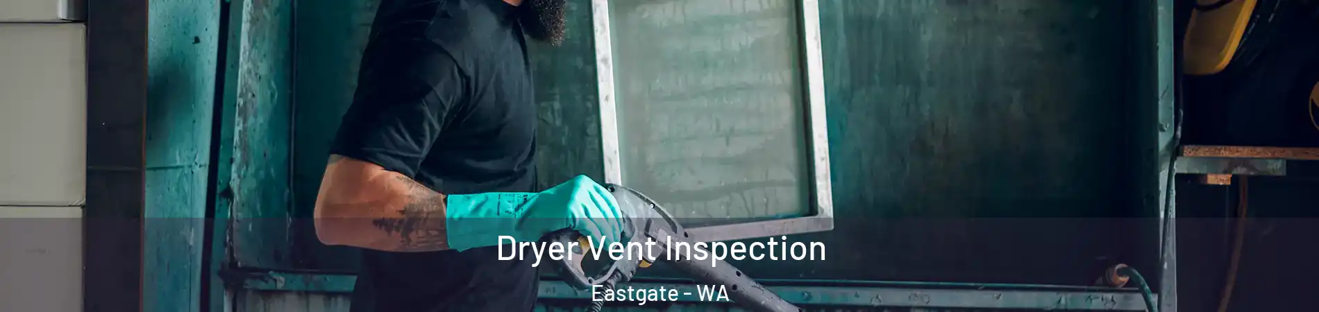 Dryer Vent Inspection Eastgate - WA