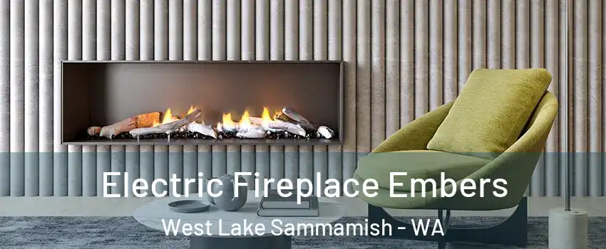 Electric Fireplace Embers West Lake Sammamish - WA