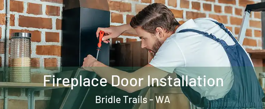 Fireplace Door Installation Bridle Trails - WA