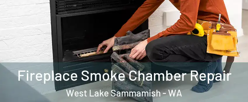 Fireplace Smoke Chamber Repair West Lake Sammamish - WA