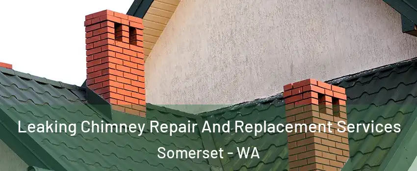 Leaking Chimney Repair And Replacement Services Somerset - WA