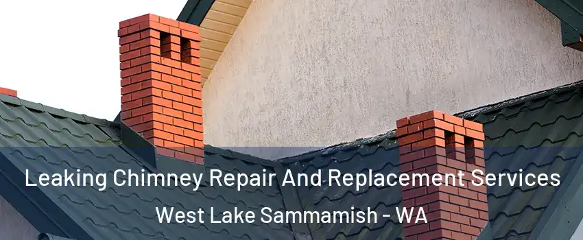 Leaking Chimney Repair And Replacement Services West Lake Sammamish - WA