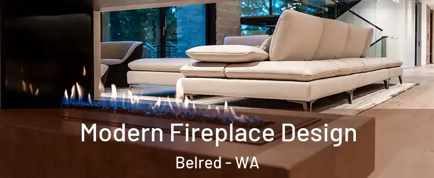 Modern Fireplace Design Belred - WA