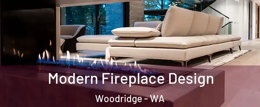 Modern Fireplace Design Woodridge - WA