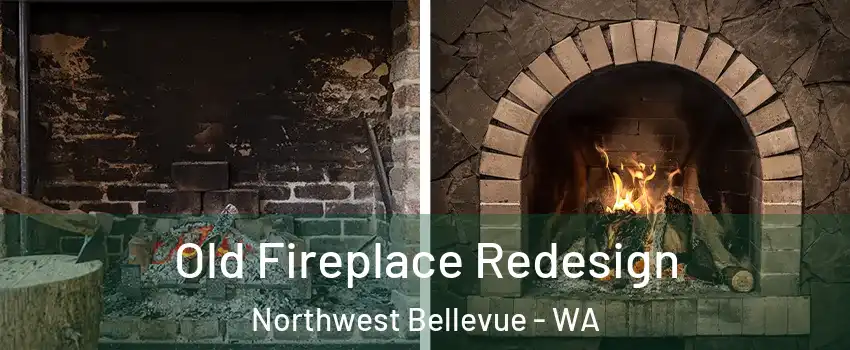 Old Fireplace Redesign Northwest Bellevue - WA