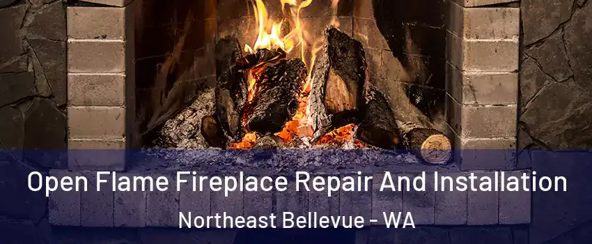 Open Flame Fireplace Repair And Installation Northeast Bellevue - WA