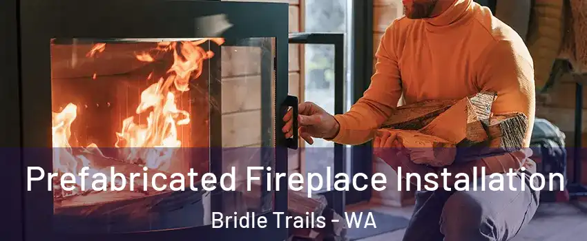 Prefabricated Fireplace Installation Bridle Trails - WA