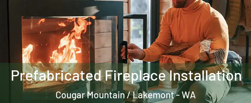 Prefabricated Fireplace Installation Cougar Mountain / Lakemont - WA