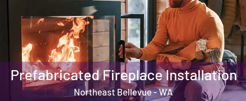 Prefabricated Fireplace Installation Northeast Bellevue - WA