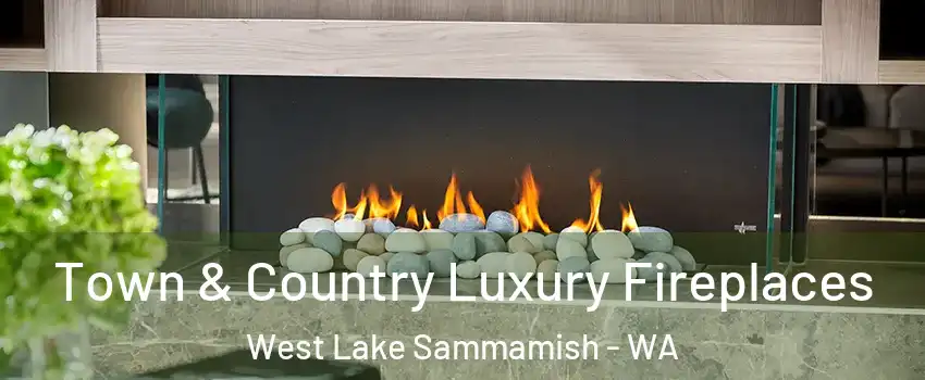 Town & Country Luxury Fireplaces West Lake Sammamish - WA