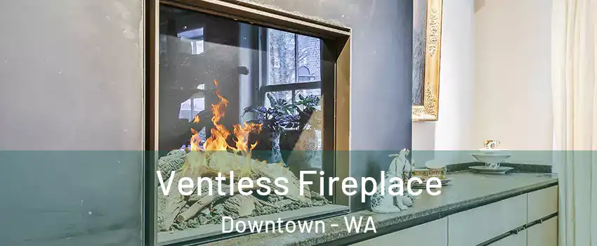 Ventless Fireplace Downtown - WA